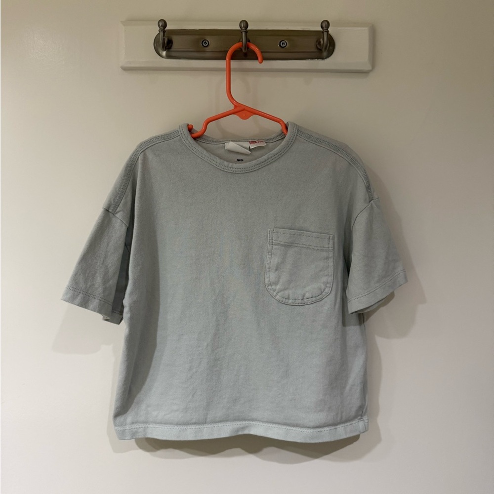 Zara Timelesz Blue Pocket Tee 5 Years